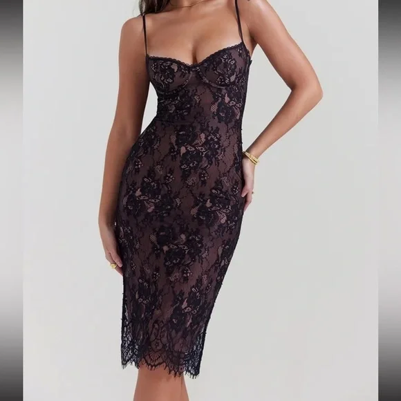 House of CB escala midi dress - Picture 4 of 10